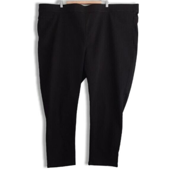 PENNINGTONS d/c JEANS Pull-On Jeggings Pants Black Sz 6X - Picture 1 of 8